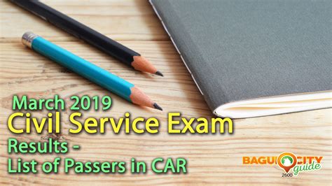 march 17 2019 csc result|LIST OF PASSERS: March 2019 Civil Service Exam .